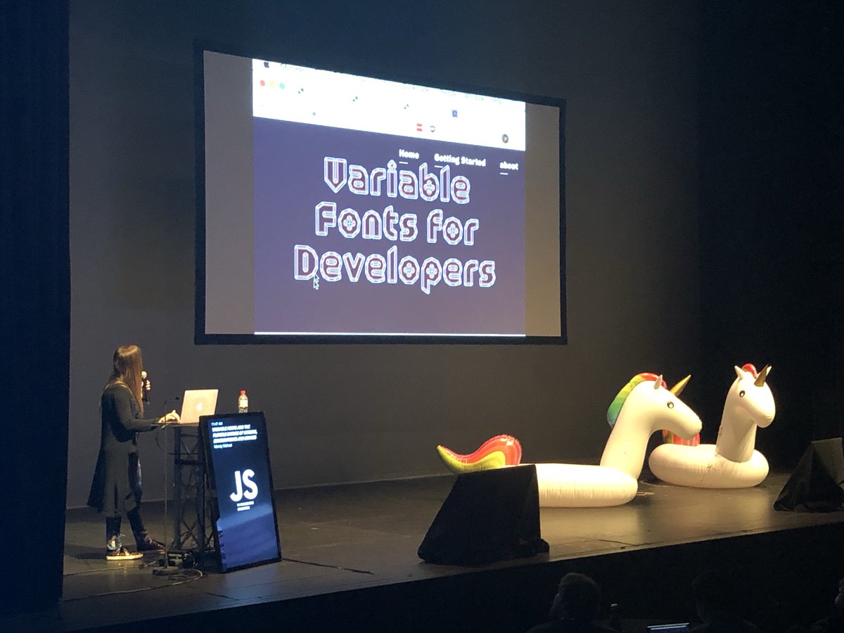 You can always learn more at variablefonts.dev ✨ <a href="/Mandy_Kerr/">Mandy Michael</a> #jsconfasia
