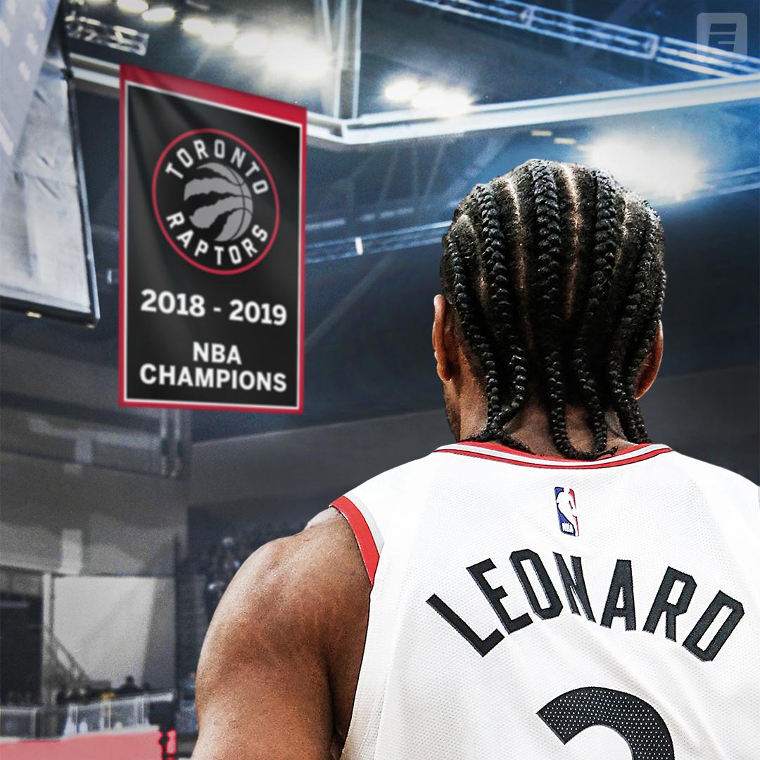 The Raptors are bringing the title to The North 🏆