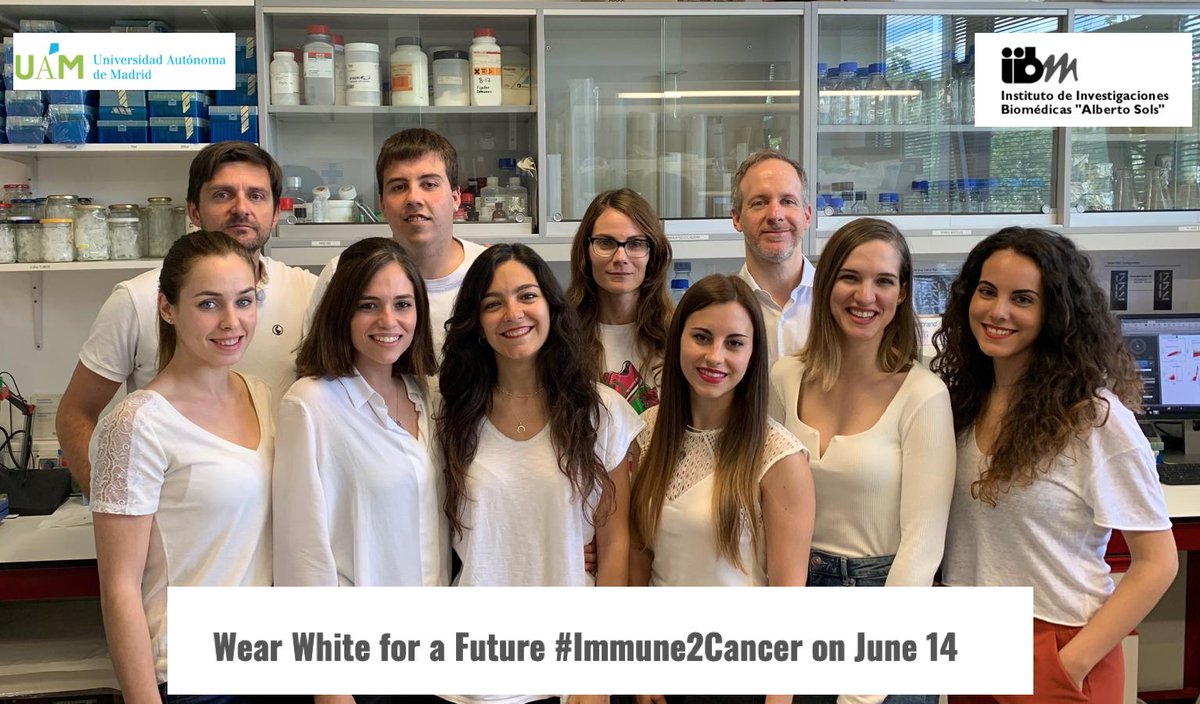 pdac_aecc's tweet image. Join CRI and Wear White today to raise awareness of the lifesaving potential of cancer immunotherapy #Immune2Cancer 
As a former CRI CLIP grant recipient, our lab very much appreciates the generous support from Cancer Research Institute @CancerResearch
Thanks CRI!!!!
