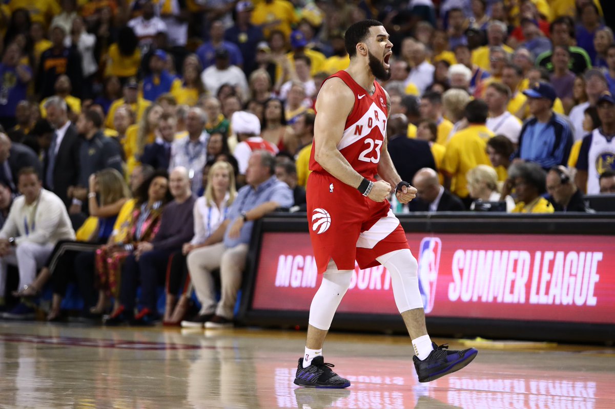 NBACanada's tweet photo. The @Raptors are the 2019 NBA CHAMPIONS, winning Game 6 114-110! #NBAFinals
⠀⠀⠀⠀⠀⠀⠀⠀
Kyle Lowry: 26 PTS, 4 3PT, 10 AST
Pascal Siakam: 26 PTS, 3 3PT, 10 REB
Fred VanVleet: 22 PTS, 5 3PT 
Kawhi Leonard: 22 PTS, 6 REB, 3 AST
Serge Ibaka: 15 PTS, 3 REB https://t.co/3ol0sXYRJ3