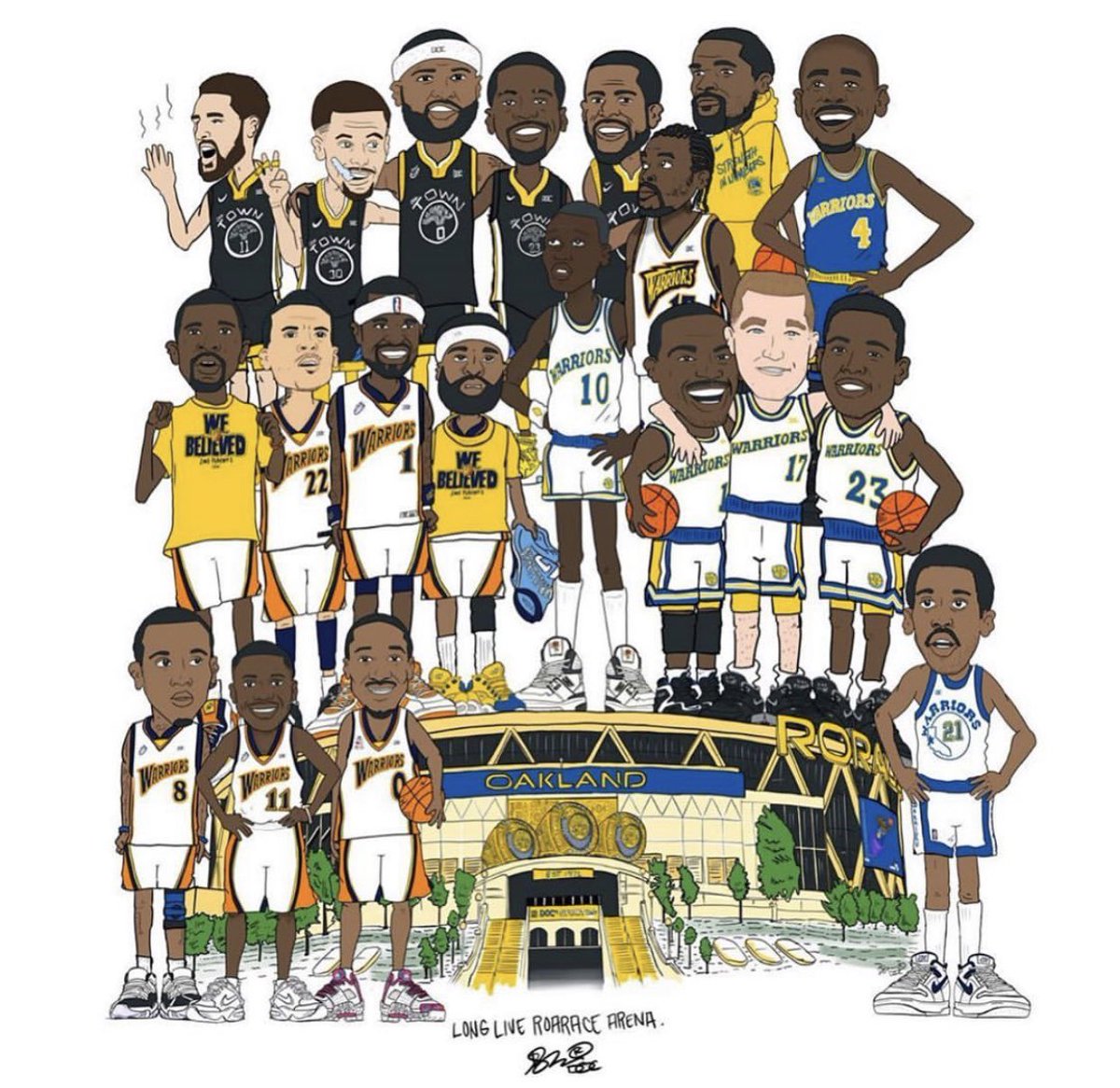 abelx510's tweet image. Thanks for the memories #OracleArena #DubNation
