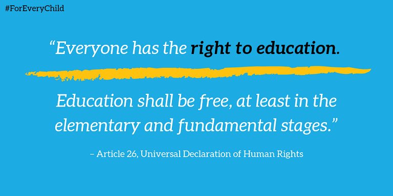 UNICEF Education tweet media