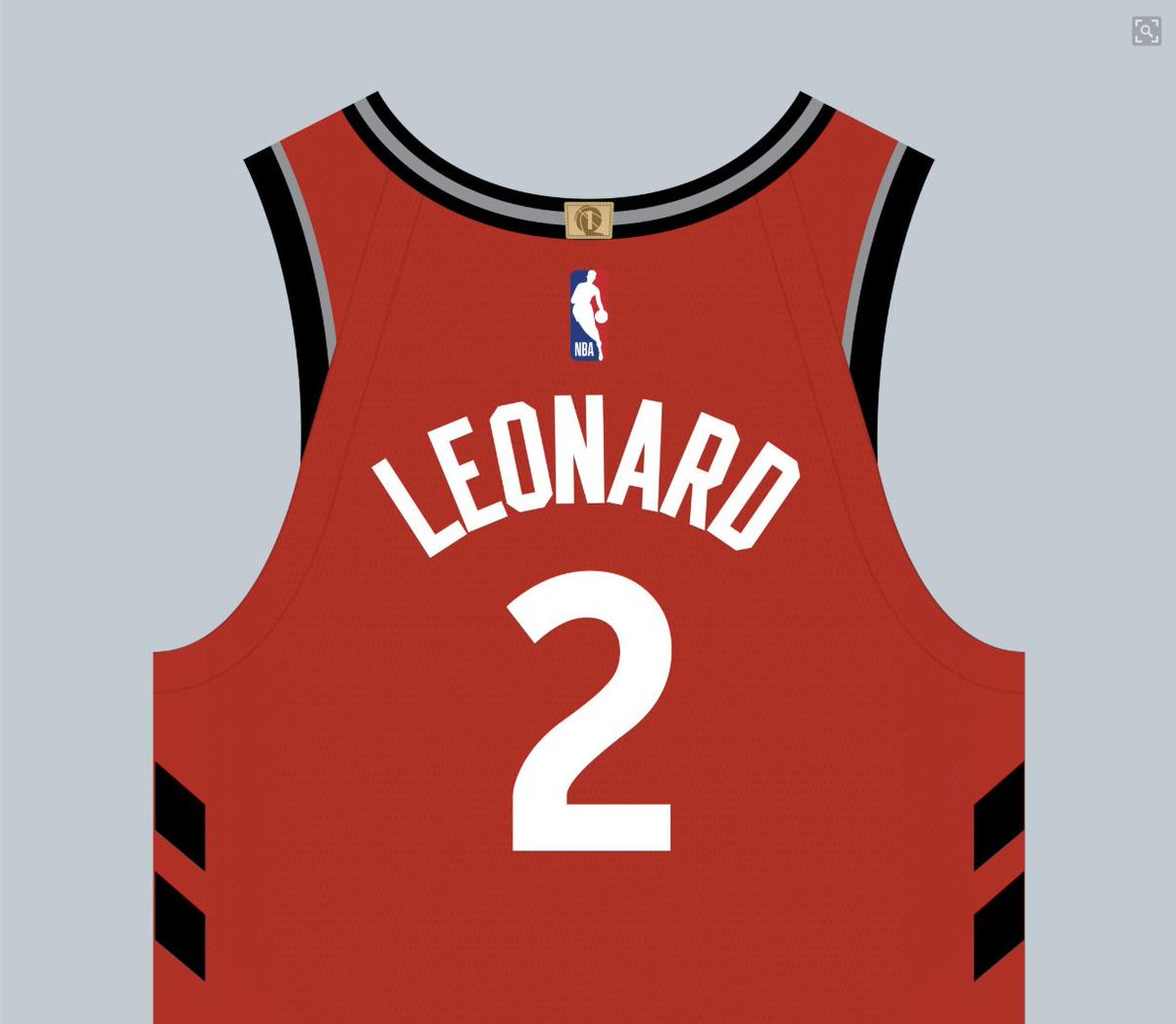 back of basketball jersey