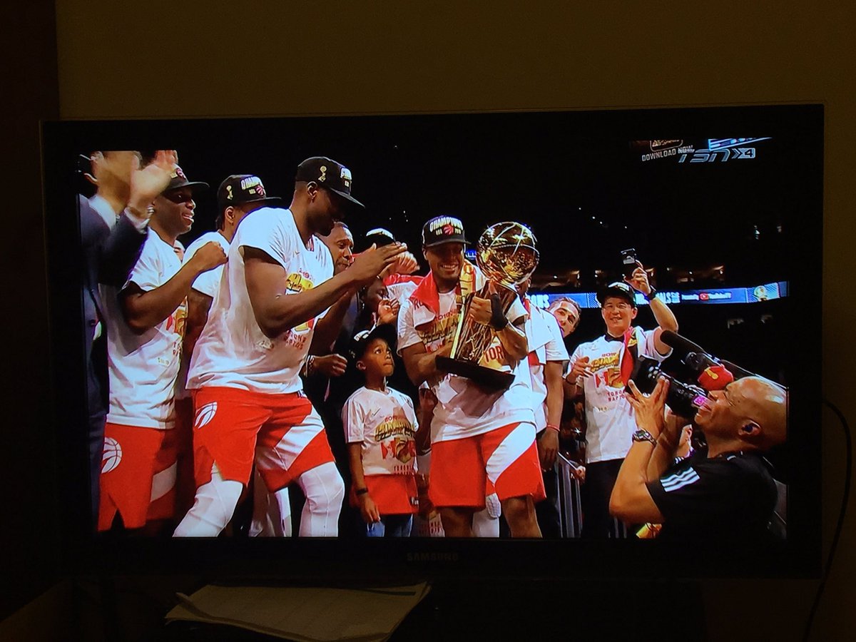 We did it!!  The Raptors are NBA CHAMPIONS!!!!  #goRAPTORS #NBAChampions