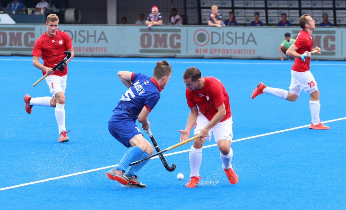 sports_odisha's tweet photo. Here are the glimpses📸📸 from 🇷🇺#RUSvPOL🇵🇱 5th/6th classification match played in FIH Men's Series Finals Bhubaneswar Odisha 2019.
#FIHSeriesFinals #RoadToTokyo #Odisha2019 https://t.co/8tvjUuFduf