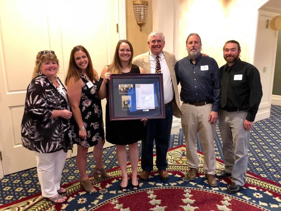 HarvRidgeWinery's tweet image. So, SO proud to be named Small Business of the Year by Central Delaware Chamber of Commerce!