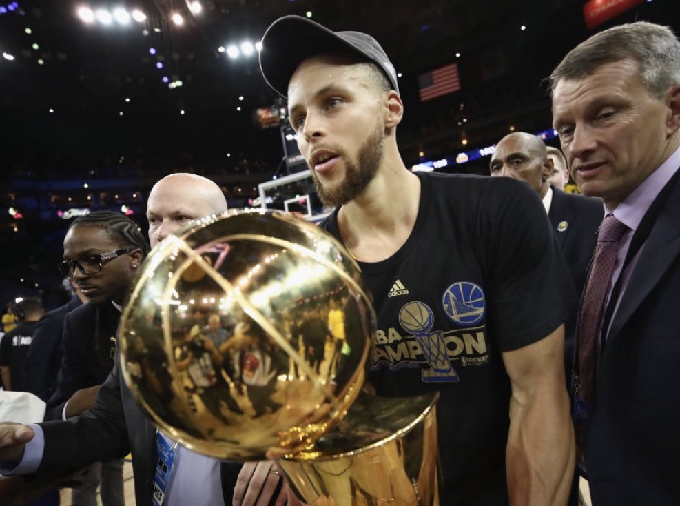 goknickstape's tweet photo. Steph Curry is getting slandered for losing a series while averaging 30 PPG on 59 TS% and missing his two best players. Highest standard ever🐐 

He’ll be back next season. Greatest PG to ever live https://t.co/U0fqsVp87B