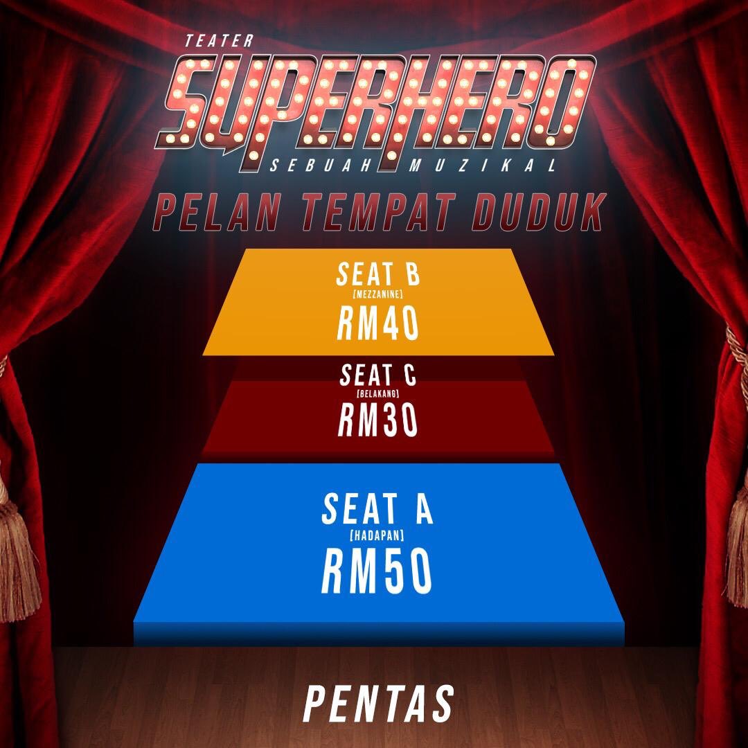 DiNMawar's tweet photo. Ada show Muzikal bakal dipentaskan awal Julai ini. Power naskahnya. Lagu pun boleh tahan layan. Datanglah nanti. Ajak sahabat2 lain yang berminat mahu nonton. Boleh tolong sebar dan khabarkan pada semua juga! Ayuh! 
#TeaterSuperheroSebuahMuzikal #SuperheroSebuahMuzikal https://t.co/Sm7Ejg7ah0