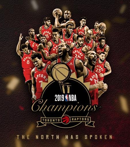 MhamadKhodari's tweet photo. #WeTheNorth Champions of the 2019 NBA. https://t.co/KdxrnhLURB