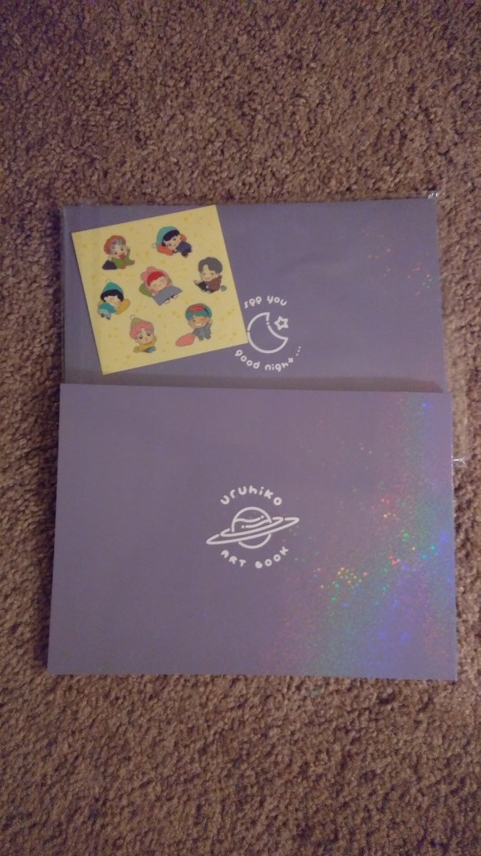 So very late but Ty to @zheongguk for holding the GO for the @uruhiko_kpop art book!  It's so pretty! Can't wait for vol. 2. XD