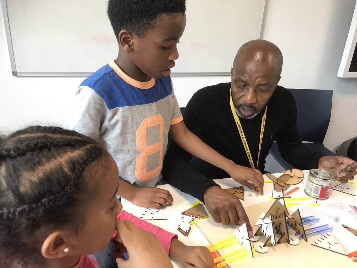 Urban_Learners's tweet photo. Pavilions for Children designed by children! Fantastic structures made by 40 young architects &amp; inspired by @MoA_News Wooden Parliament. 🙏🏻 to @Ryder1953 @sw_architects volunteers &amp; supported by @MayorofLondon. Can’t wait for our next #CelebratingArchitecture day on 9 July! https://t.co/9ppwgjzCtz