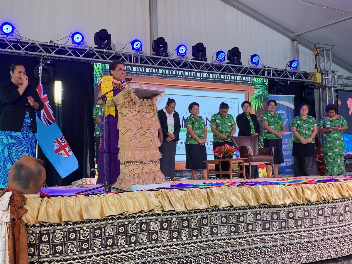 A proud Hon Minister for Women and her hard working team that put together the Women’s Expo. Well done Ministry for Women