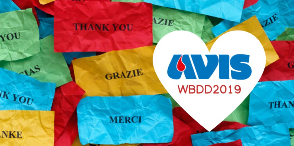 #Giornata #Mondiale del #donatore di #sangue. 
Questa giornata è per voi. Tutto il mondo, pensate bene, tutto il mondo oggi vi dice grazie per la vostra generosità.Grazie, grazie grazie per tutto quello che fate e oggi tutti insieme a festeggiare. #Avis #WBDD2019 #14giugno
