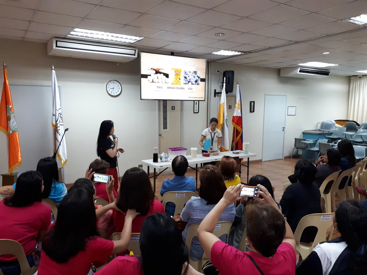 HAPPENING NOW: PAFT-Epsilon holding its community development activity titled Tokwa Innovation &amp; Application with the nanays from Bamban, Tarlac