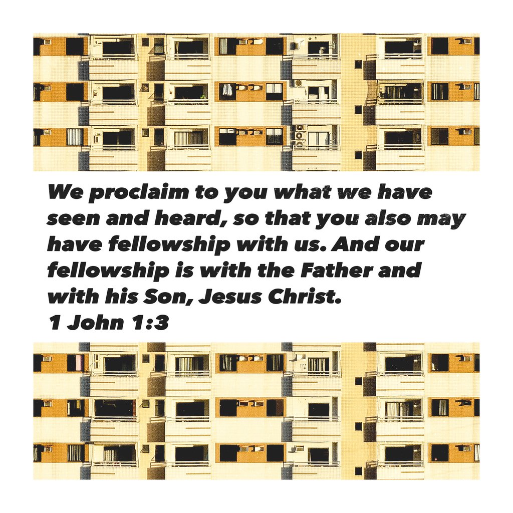 The love of community and fellowship is an indicator of true faith.