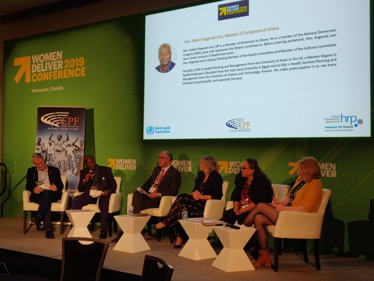 VincentVLNV's tweet photo. Hon. Dr Robert @Kuganab Lem MP describing the challenges and the need for new ambitions to increase representation and involvement of women in the politics of #Ghana. #WD2019MPForum #WD1019 https://t.co/ThzXuT0m4R
