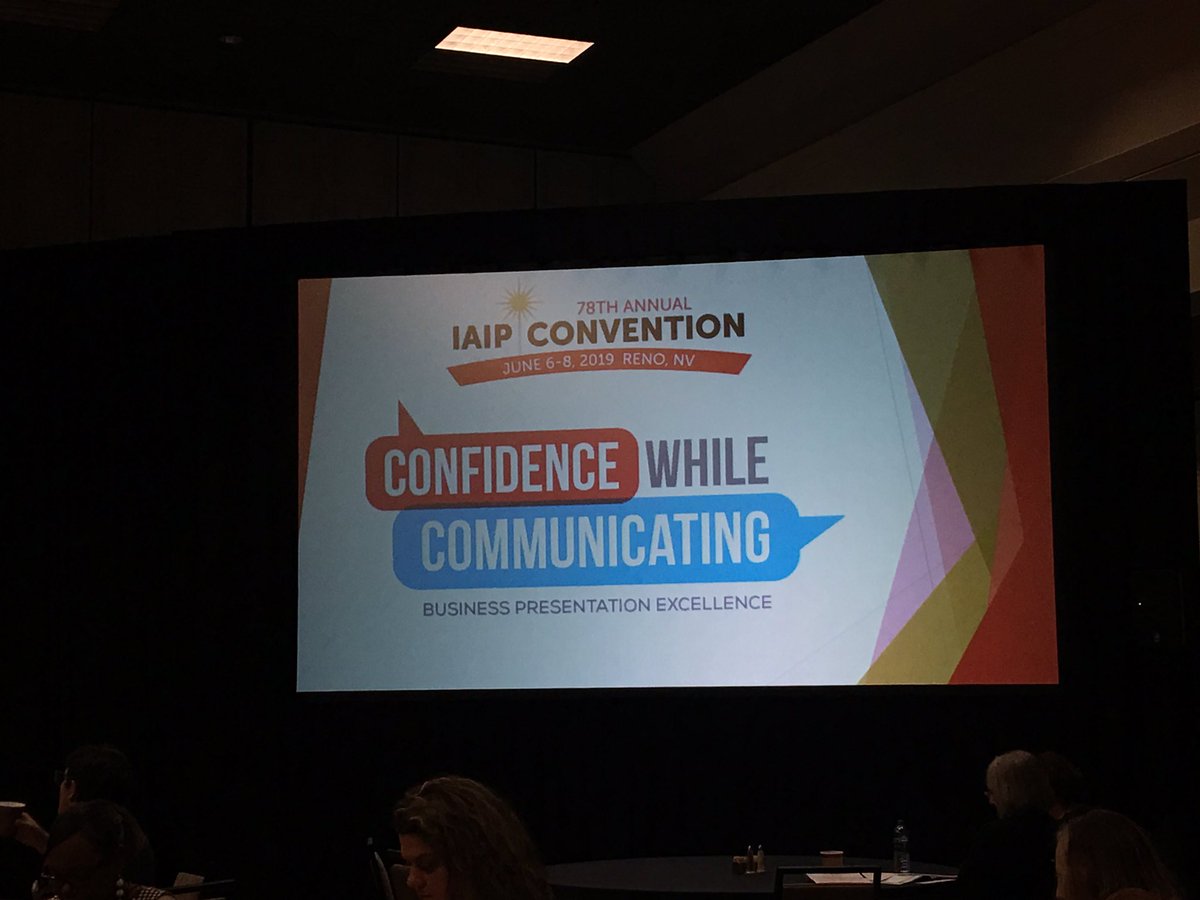 Enjoyed a fun morning judging the “ Confidence while Communicating” Speak-off at International Association of Insurance Professionals Annual Conference.  I so enjoy supporting the development of professionals’ public speaking skills!  #IAIP2019