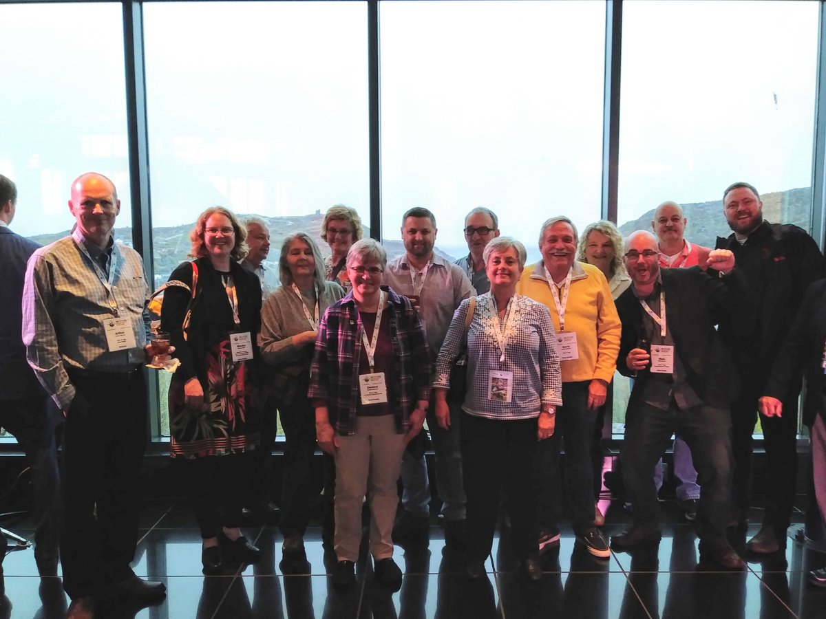 NS_REAA's tweet photo. NSREAA delegates at AIC national conference in St. John's, NL @AIC_Canada #AIC2019ICE https://t.co/tpxvqqiep0