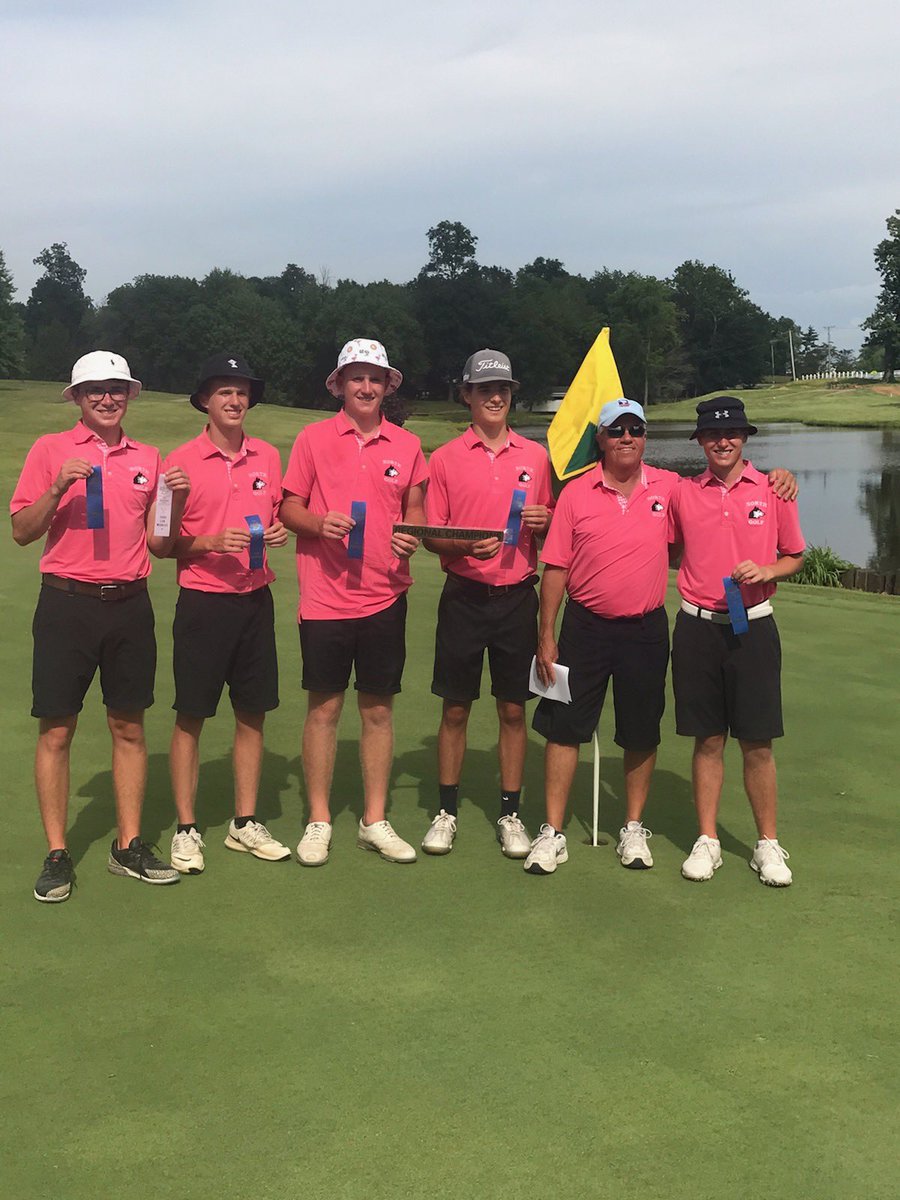 North Boys Golf—Regional Champions!  Good Luck @ State next Tuesday &amp; Wednesday! #HuskyNation