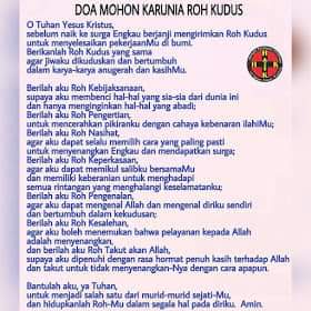 JostKoko's tweet photo. Novena Roh Kudus
Veni sancte spiritu..
#Hari8
ROH TAKUT AKAN ALLAH..
Datanglah, ya Roh Takut akan Allah, ajarlah kami untuk takut dan tunduk kepada-Mu di mana pun kami berada; tegakkanlah kami agar selalu berusaha melakukan hal-hal yang berkanan kepada-Mu.. https://t.co/cfUNnO3Si6