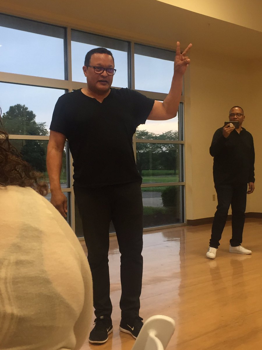 I’m already blown away.  #footstepstofreedom. Hardy Brown II, Dr. Daniel Walker an Dr. Kenneth Morris.