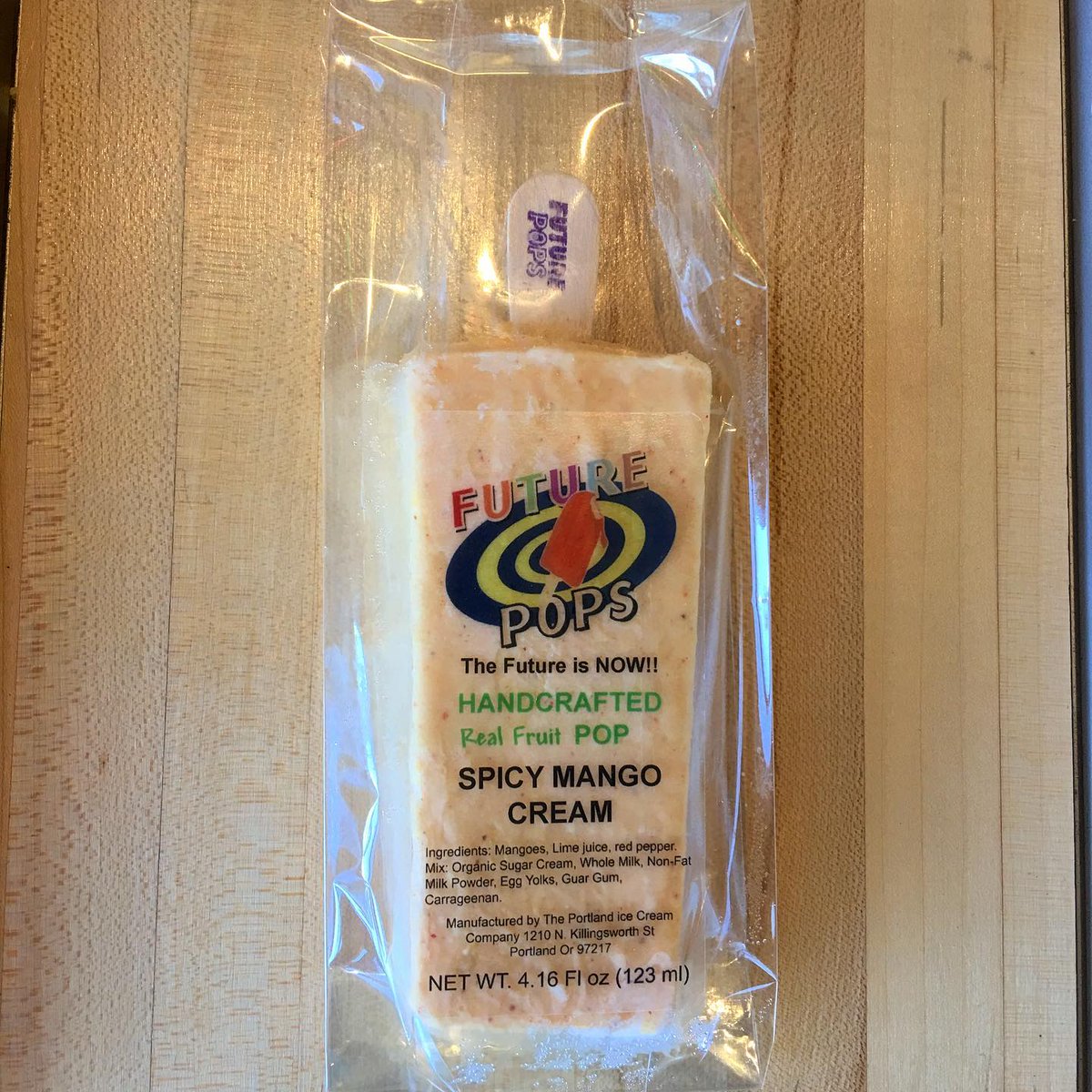 New flavor alert! Come see if you can handle the heat with our new Spicy Mango Cream Pop 🔥 <a href="/FuturePopsPDX/">Future Pops</a> #futurepops