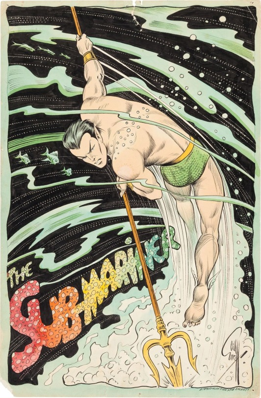 ImperiusWrecked's tweet photo. Bill Everett. Created Namor in April 1939. Created the first comic anti-hero. He was one of the earliest comic writers and artists. #subbytalks #namor #comicart #goldenagecomics #marvelcomics https://t.co/E3HEfVPcnj