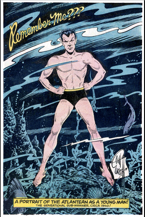 ImperiusWrecked's tweet photo. Bill Everett. Created Namor in April 1939. Created the first comic anti-hero. He was one of the earliest comic writers and artists. #subbytalks #namor #comicart #goldenagecomics #marvelcomics https://t.co/E3HEfVPcnj