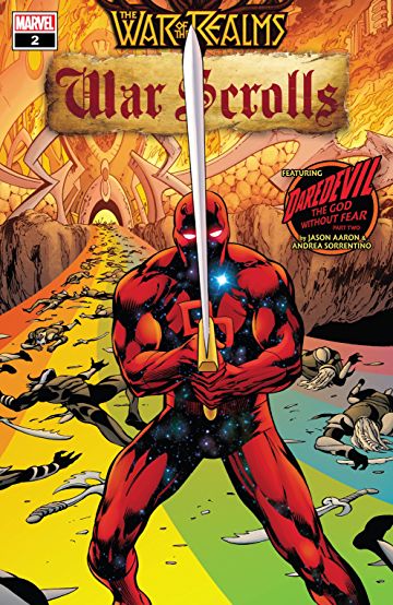 TheBTAWay's tweet photo. The #WarScrolls are a must read for the #WarOfTheRealms event solely for the Daredevil story. This issue has a really good Strange story though that may bring him back into the fray. #Marvel #Comics https://t.co/lV7steba8B