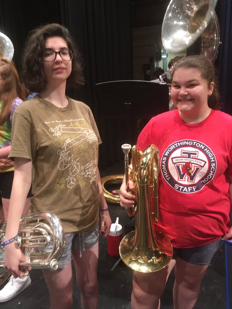 ryanmalexis's tweet photo. Question: What’s better than 1 Vance playing baritone?
Answer: 2 Vance’s playing baritone! #doubletrouble #vancerocks #bandrocks #itsworthit https://t.co/dbjMyov7EW