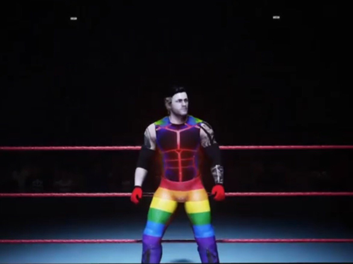 well, since it’s pride month, here’s a pride attire I’ve made for myself a while ago 

🖤❤️🧡💛💚💙💜🖤
#PrideMonth 🏳️‍🌈