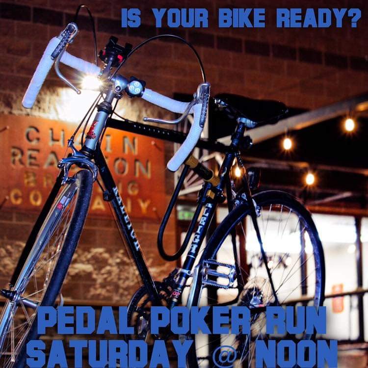 GrandmasBeerCO's tweet photo. Weβre all ready for Saturday, are you? Make sure your bike is in tip top shape for the @ChainReacbrew Pedal Poker Run Saturday! See you at @BaereBrewing at Noon! #denver #denveractivities #denverbeer #denvercraftbeer #denverbrewery #craftbeer #coloradobeer #coloradocraftbeer https://t.co/jzv1JGnP1b