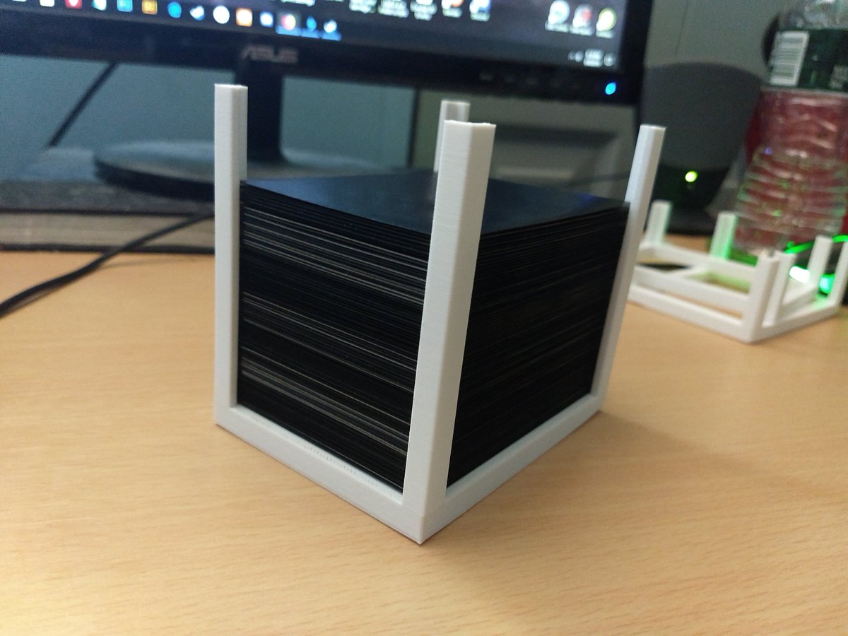 ClerilCalamity's tweet photo. Excited to share the latest addition to my #etsy shop: Custom Height Deck Card Holder For Board Games Sleeved Or Unsleeved - Height Up to 5.5" https://t.co/DRvW2oVMh0 #toys #white #deckholder #cardholder #card #deck #customizable #square #round #boardgame https://t.co/KJvYzGsG0w