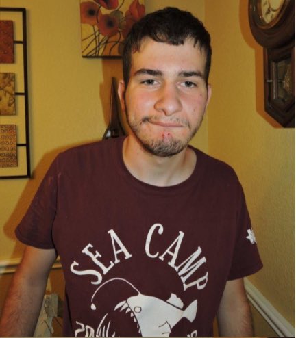 CedarParkPD's tweet photo. MISSING: Andrew Hanson, 18 years of age, 5’10”, 165 lbs, brown hair was last seen near N. Rivera Circle in the area of Lakeline and 183. Andrew is autistic and may be non-verbal.  Andrew was last seen wearing a pink shirt, tan shorts, and barefoot. Call 911 if you see him. https://t.co/AOHCgOJ1B7