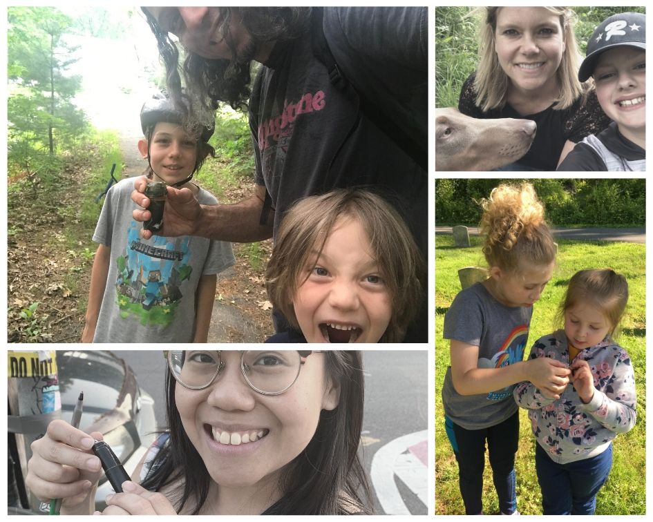 EdGE_at_TERC's tweet photo. #TERCoutside EdGE at TERC is #geocaching in the wild and on the streets in the Geocaching Challenge. Fun for all! https://t.co/H9UIuNv0aw