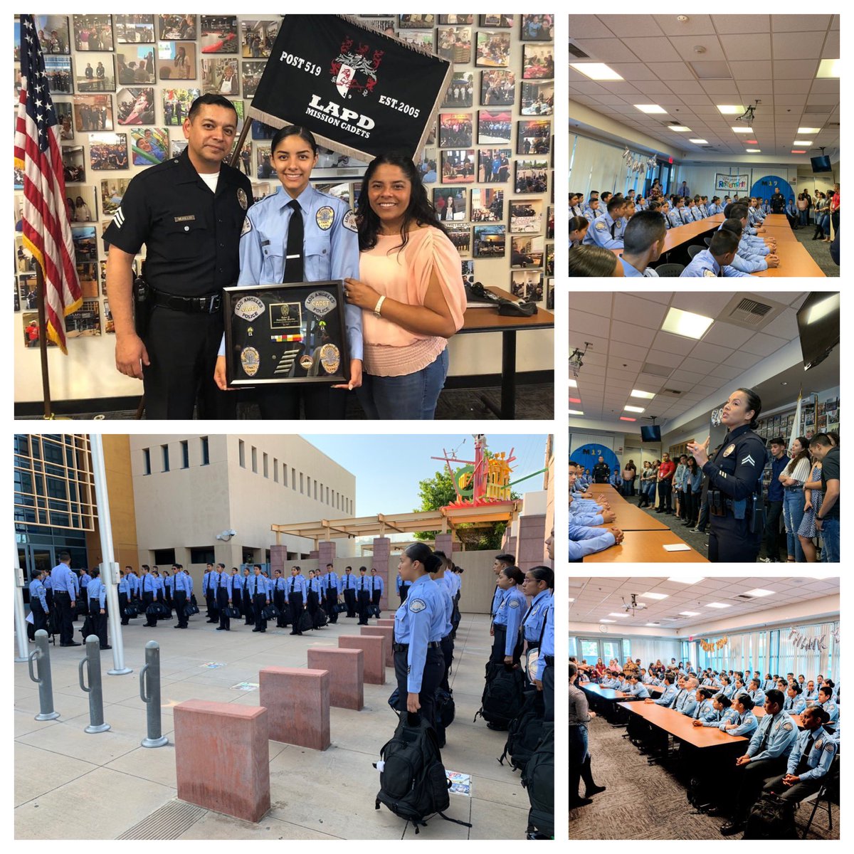 LAPD Mission Cadets tweet media