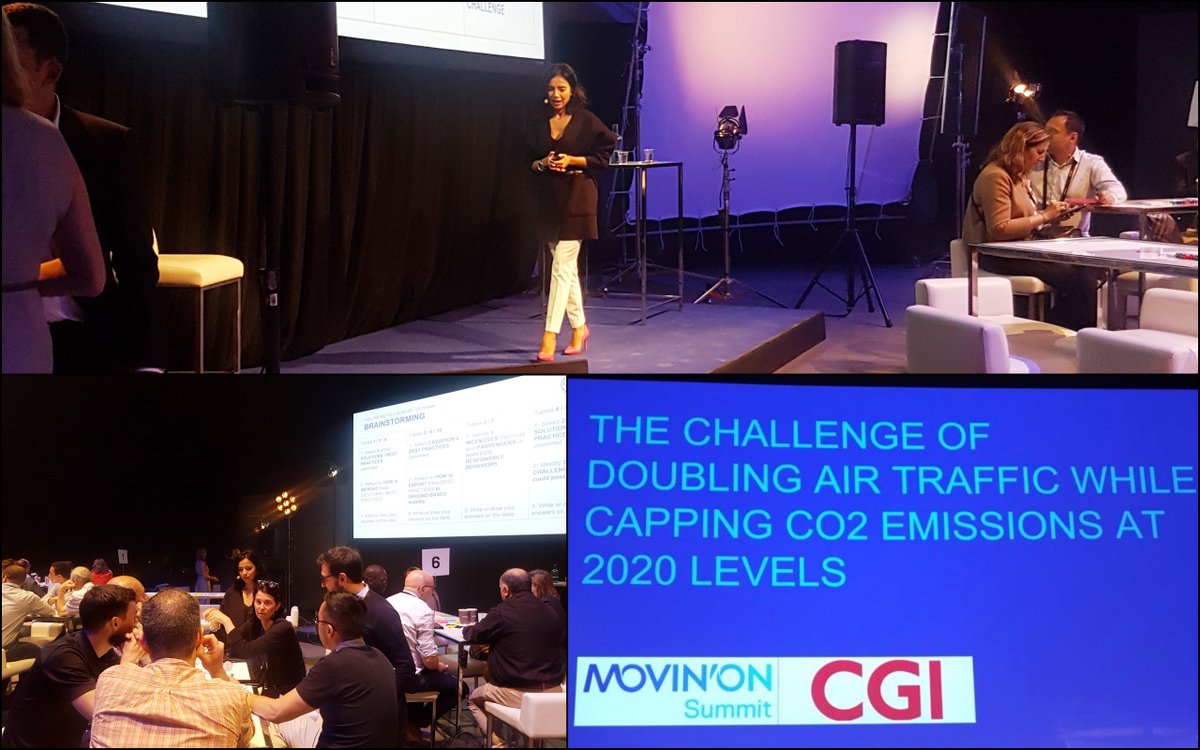 Code_H_'s tweet photo. Last, but not least, workshop I led at @movinonconnect this year. With @CGI_FR, @CGI_Consulting, @ATAG_aviation and a group of passionate professionals, we reflected on the challenge of doubling air traffic while capping #CO2 emissions at 2020 levels. #MovinOnConnect #Code_h_ https://t.co/9movfmTsFg