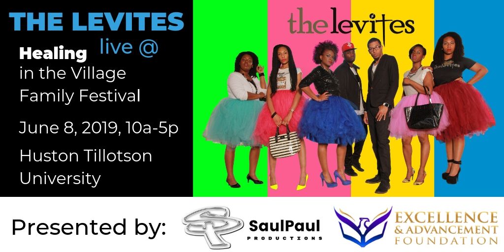 SaulPaul's tweet image. The Levites @OneLevite  are lined up for the @EAFconnect  Healing in the Village Family Festival on Jun 8 from 10 a.m. to 5 p.m. @HustonTillotson. Music, food, fun AND connect with the resources you need to build a better community. youthhealingatx.com #YouthHealing