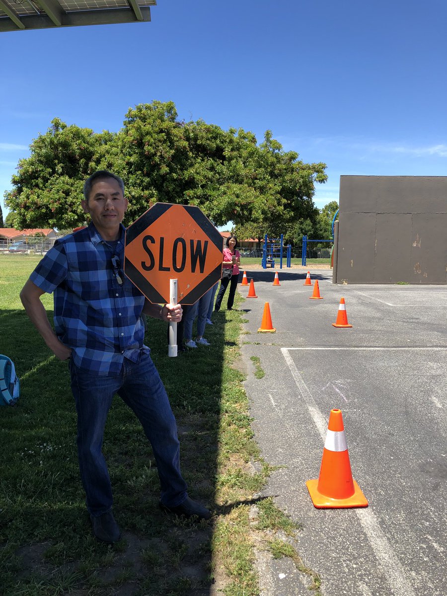Ruskin’s Bike Rideo in partnership with the City of San Jose. Kids who needed it received a free helmet and Cordell went over bike safety. Great way to kick off the Summer!