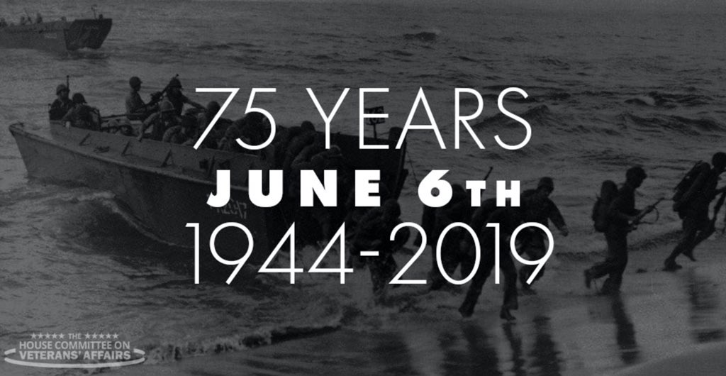 “When you go home, tell them of us and say, for your tomorrow, we gave our today” 

Thank you for all of your bravery and sacrifice #DDay75Anniversary