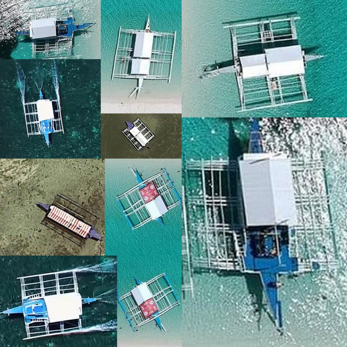 BartSakwerda's tweet photo. Started to building training set for identification of #filipino #boats aka #bangka from #satellite #images #ml #imagerecogniton #cebumaps https://t.co/gk0OQ88Phi