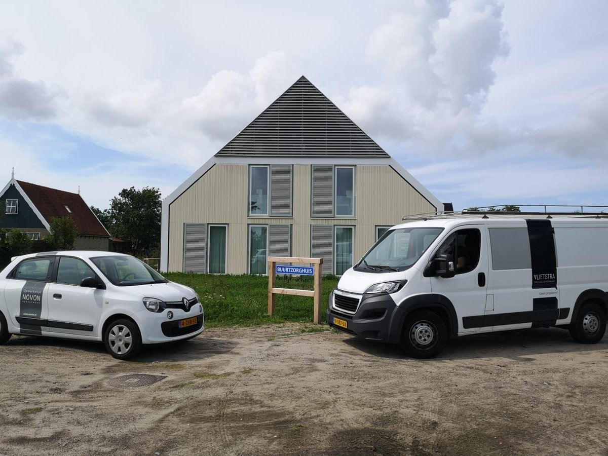 Vandaag een grote oplevering schoonmaak op #Terschelling Prima samenwerking tussen onze 2 zusterbedrijven #graaggedaan #geenprobleem