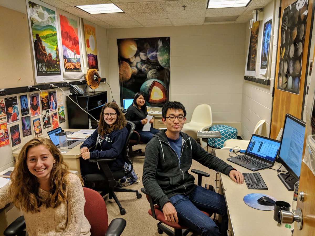 @CSInst summer students working on exploring new worlds