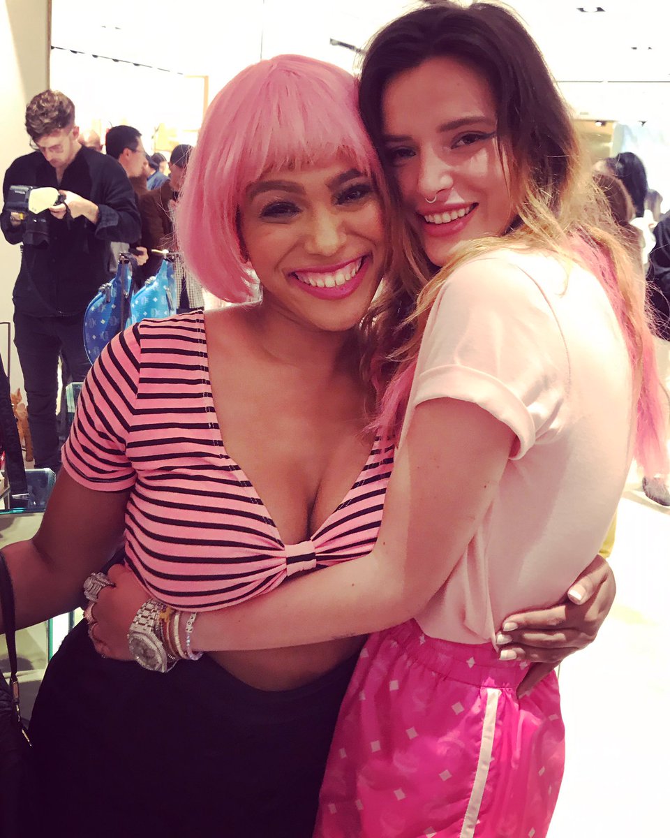sashbashi's tweet photo. Celebrating 🌈PRIDE🌈w/ @bellathorne
#bellathorne #sashahaskari #pride #pridemonth2019 #mcmbeverlyhills #pinkhair #prettywomanvibes #fashionbabe #stylejunkie #celebrity #beverlyhills #pinkonpink #ootd #influencer #actresslife #lgbtq #baddieoutfits #slayallday #hairbob https://t.co/mil4wAp6IU