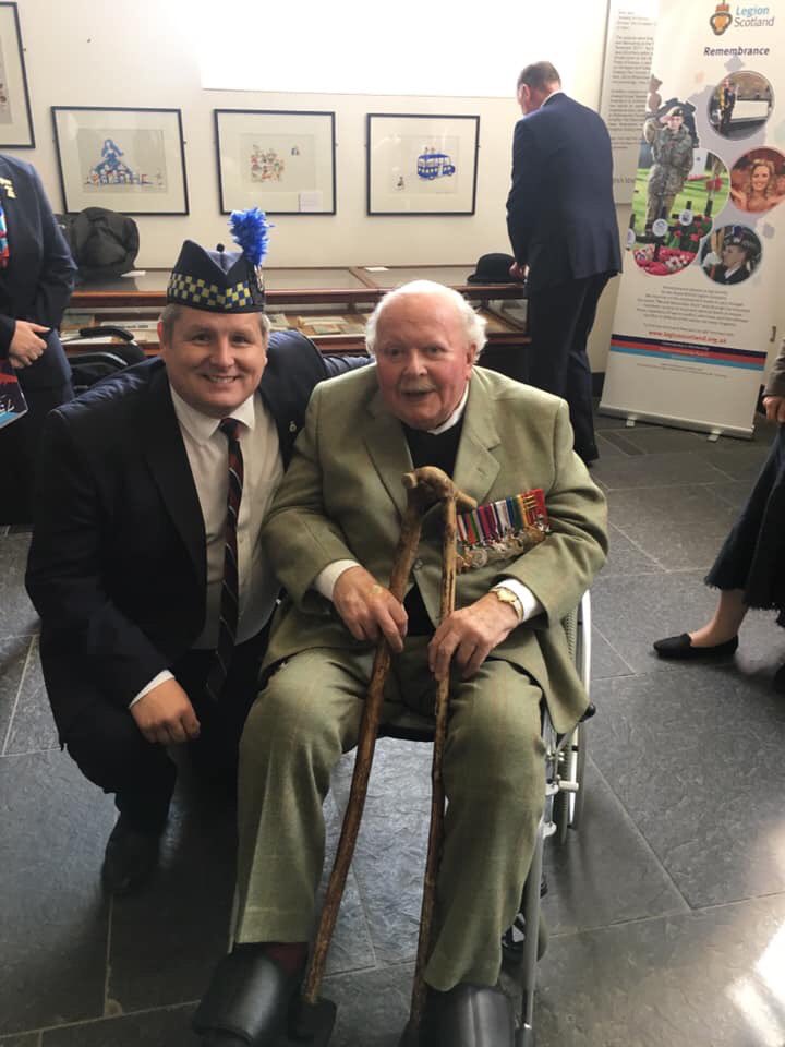 Andrew Douglas Alexander Thomas Bruce, 11th Earl of Elgin and 15th Earl of Kincardine, Past Master of Lodge Sir Robert Moray, Past Grand Master Mason, Scots Guard D-day veteran <a href="/gordonmichie/">gordonmichie</a>  #DDay75years <a href="/ScotsMasons/">Scottish Freemasons</a> #rememberthefallen #freemasons