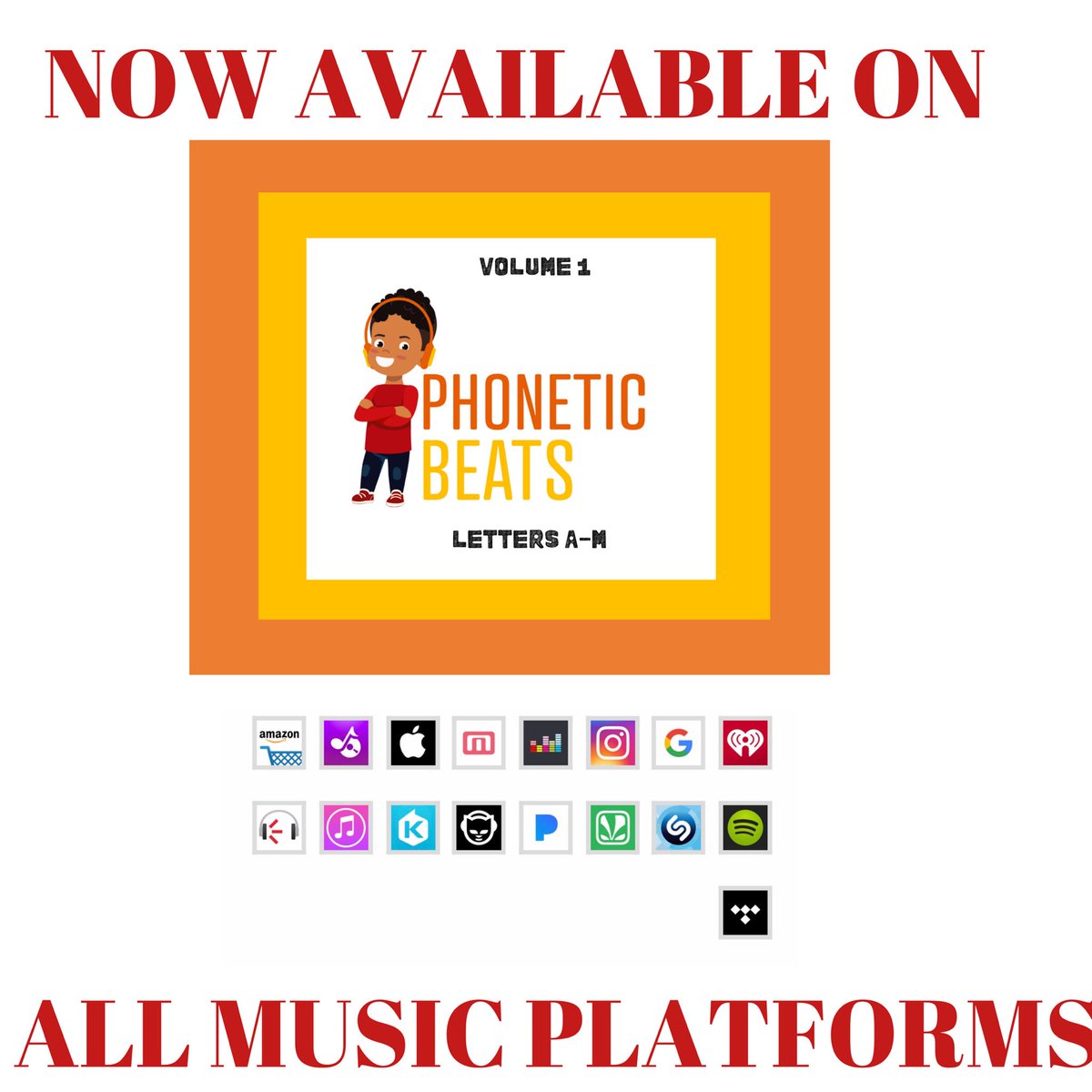 MsRodgersMusic's tweet photo. I forgot to tell y’all that I just released an album to help small children with phonetic literacy through rap music!! It’s all inspired by my son 3 yr old son Steven who is speech delayed but loves music!! Let me know what you think! https://t.co/VMtHnSlBkC