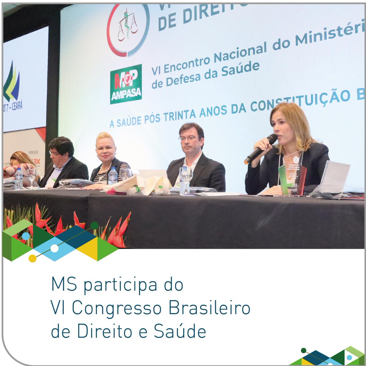 SGTES_MS's tweet photo. “A saúde pós trinta anos da Constituição Brasileira” foi o tema central do VI Congresso Brasileiro de Direito e Saúde, que contou com a participação da SGTES para debater sobre judicialização na saúde pública. Confira a matéria: https://t.co/AH9al3M9Q8  #SGTESEmPauta https://t.co/6lIQy0j7EU