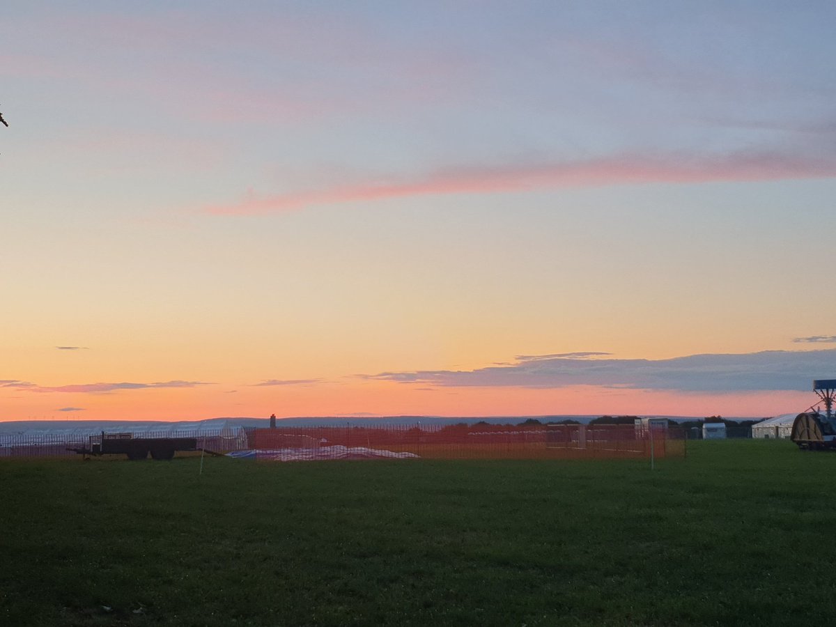 Lovely end to a great day, what a stunning sunset. Everything's ready and waiting for show day on Saturday. Have a look at our website where you can buy your tickets in local businesses or on the gate on the day.