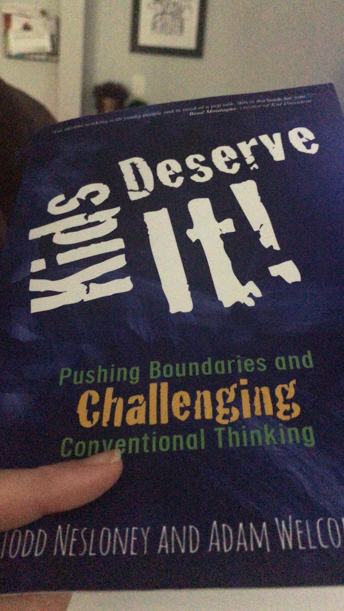 malleyjohnson's tweet photo. I’ve had this book for 2 years.  I’ve started it more times than I can count and I never finish it. I always have an excuse. Today I am promising to myself that I will finally read it through! #KidsDeserveIt #Ideserveit #summerreadinglist https://t.co/U2iVK3RDqg