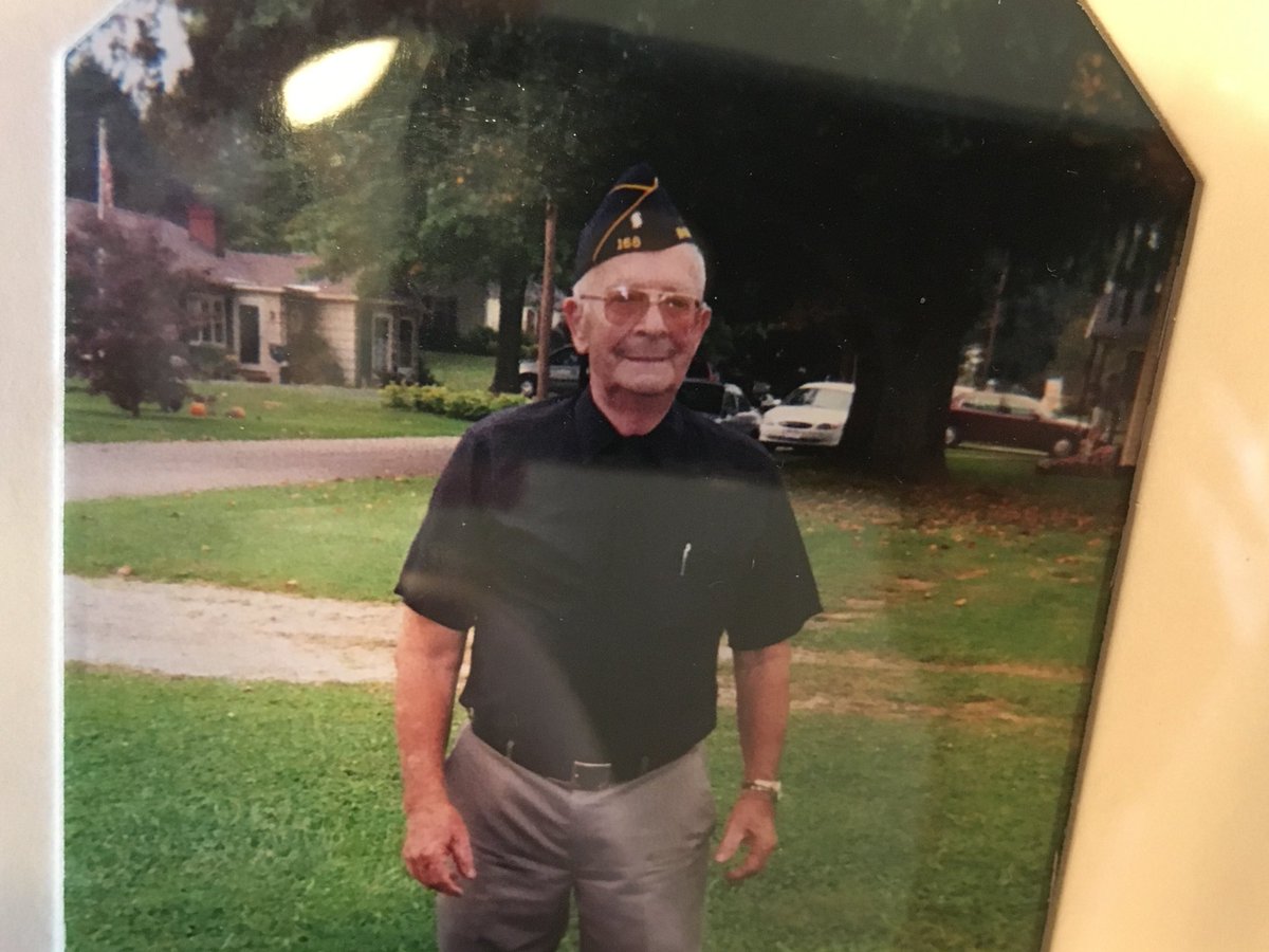 BrittanyGrego's tweet photo. Former Barnesville Mayor and World War II Veteran Henry Gallagher has passed away on this anniversary of D-Day at the age of 96. More on his life and legacy at 6. @WTOV9 https://t.co/QxBkTc20zO